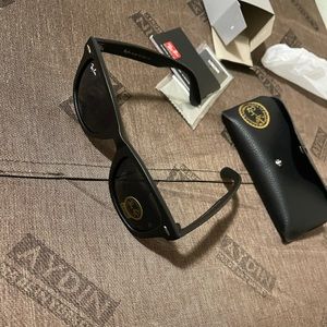 Brand new unisex black on black ray bans